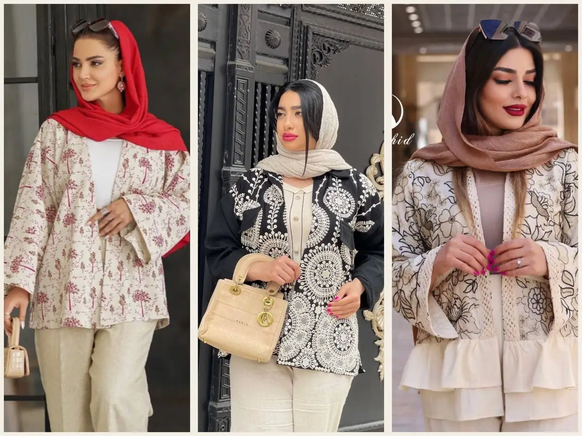 مدل مانتو لنین جدید طرحدار 