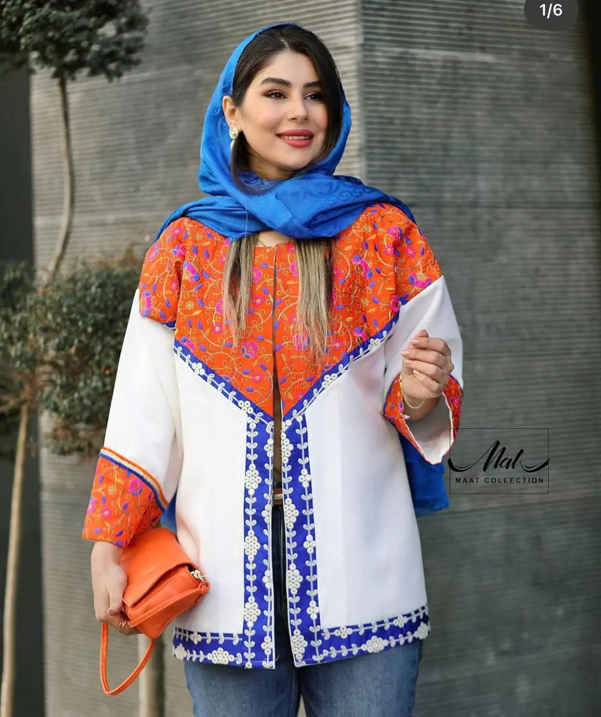 مدل مانتو کتی بلند مجلسی گلدار 
