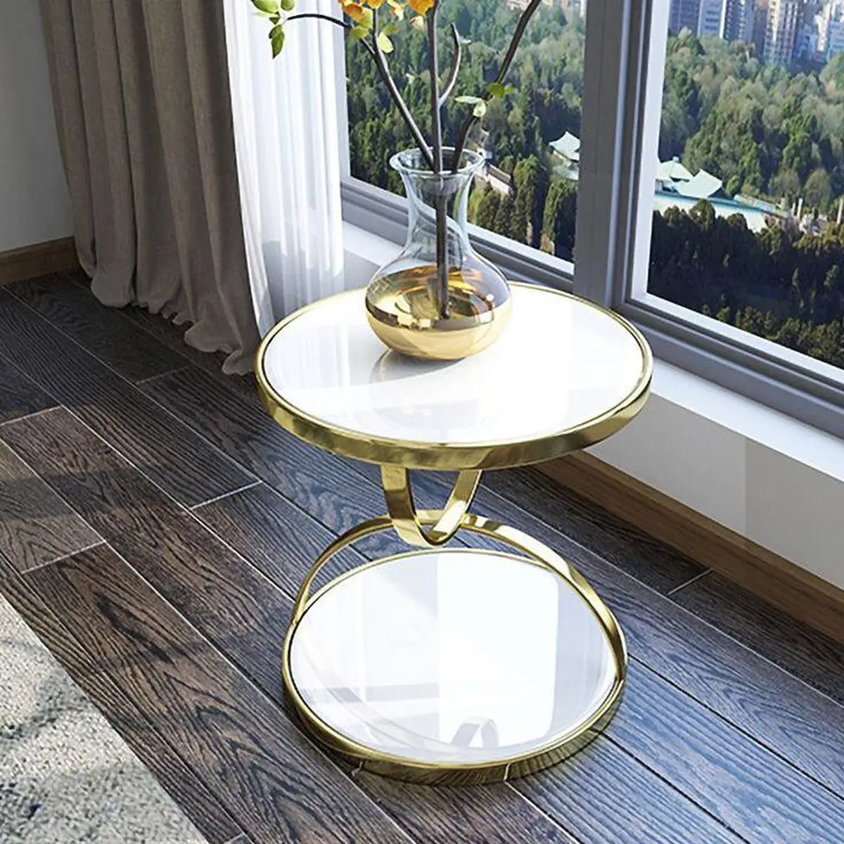 میز عسلی مربعی