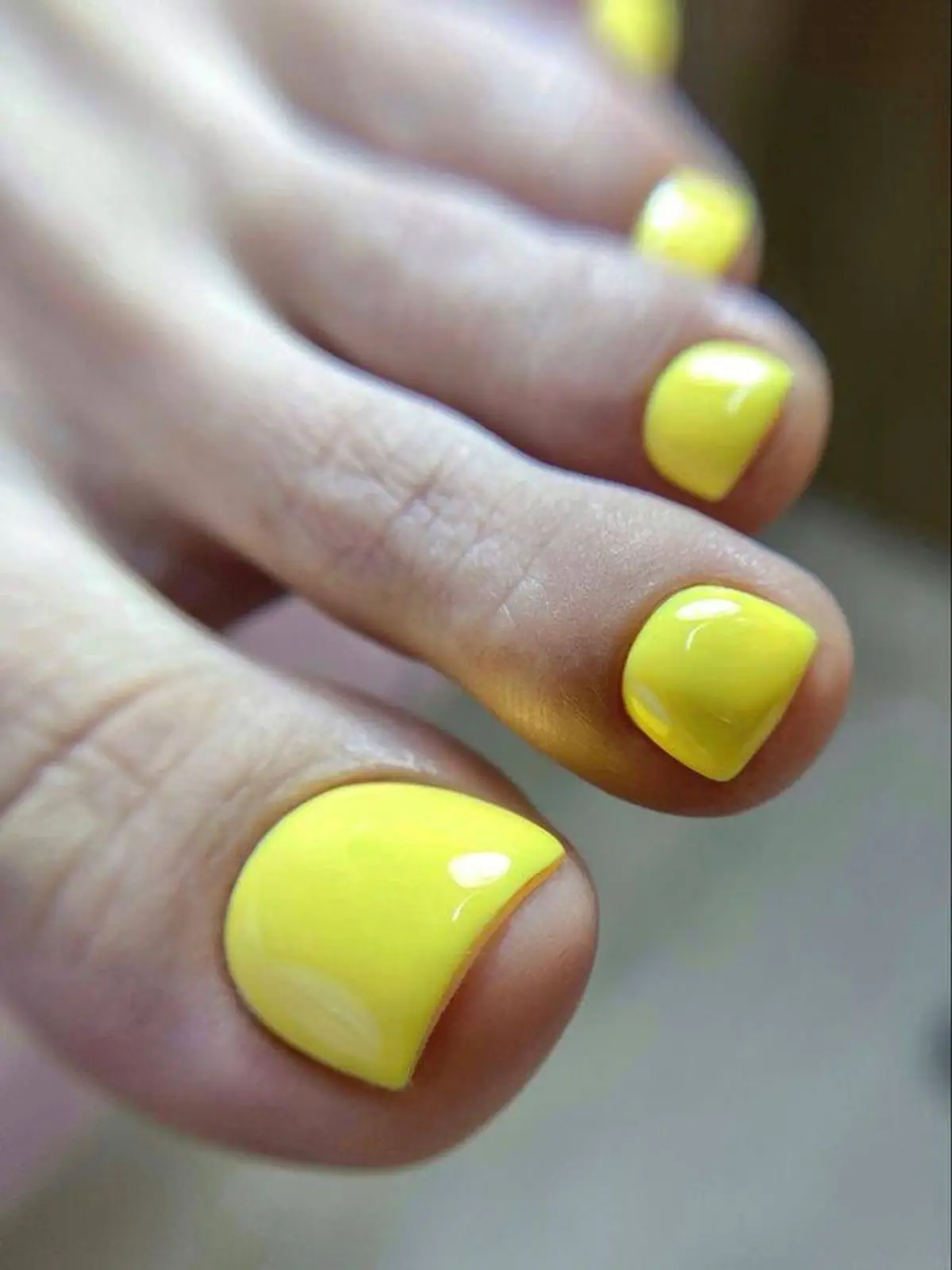 طراحی ناخن پا بهاری 