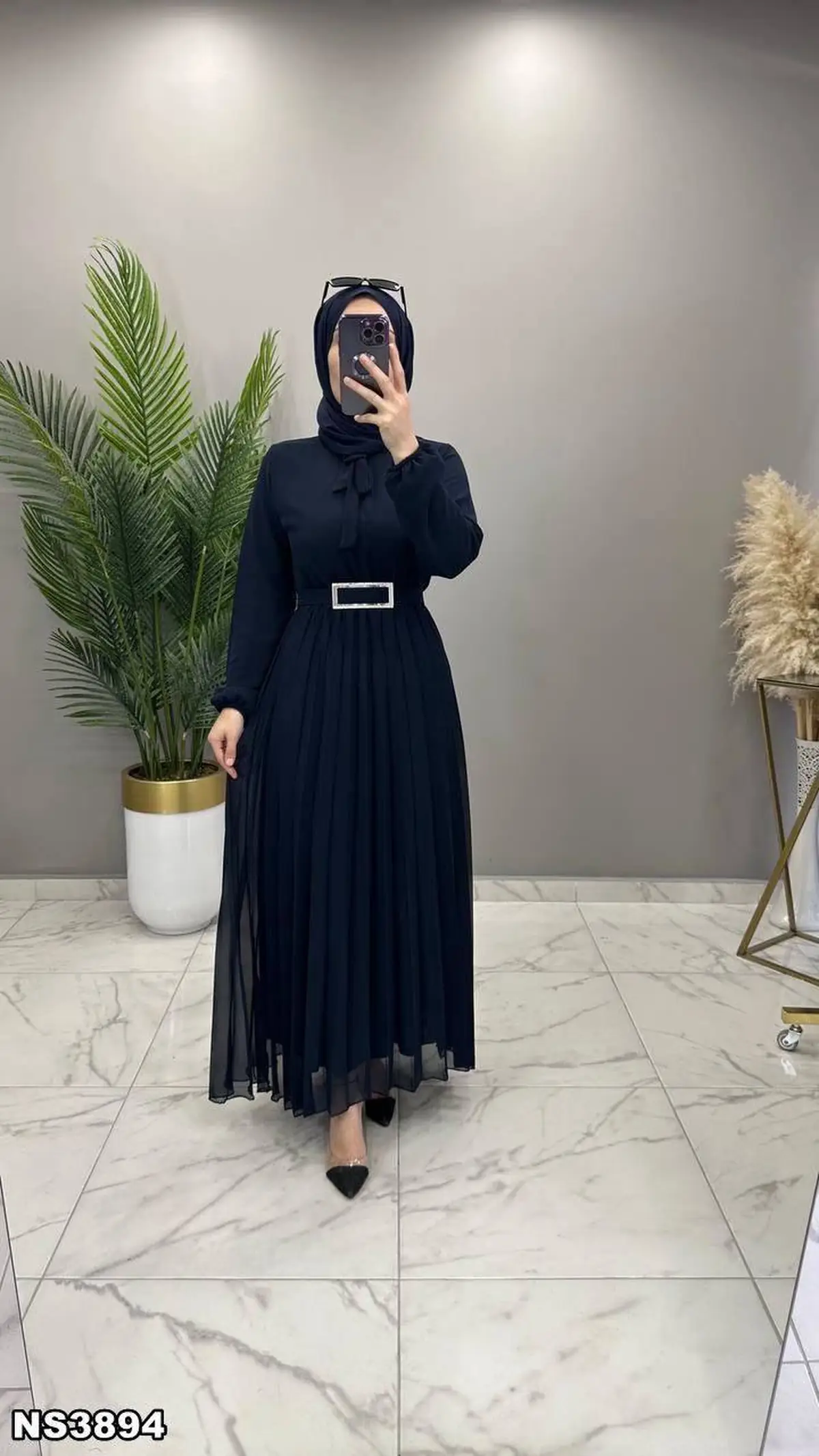 پیراهن بلند محرمی زیبا