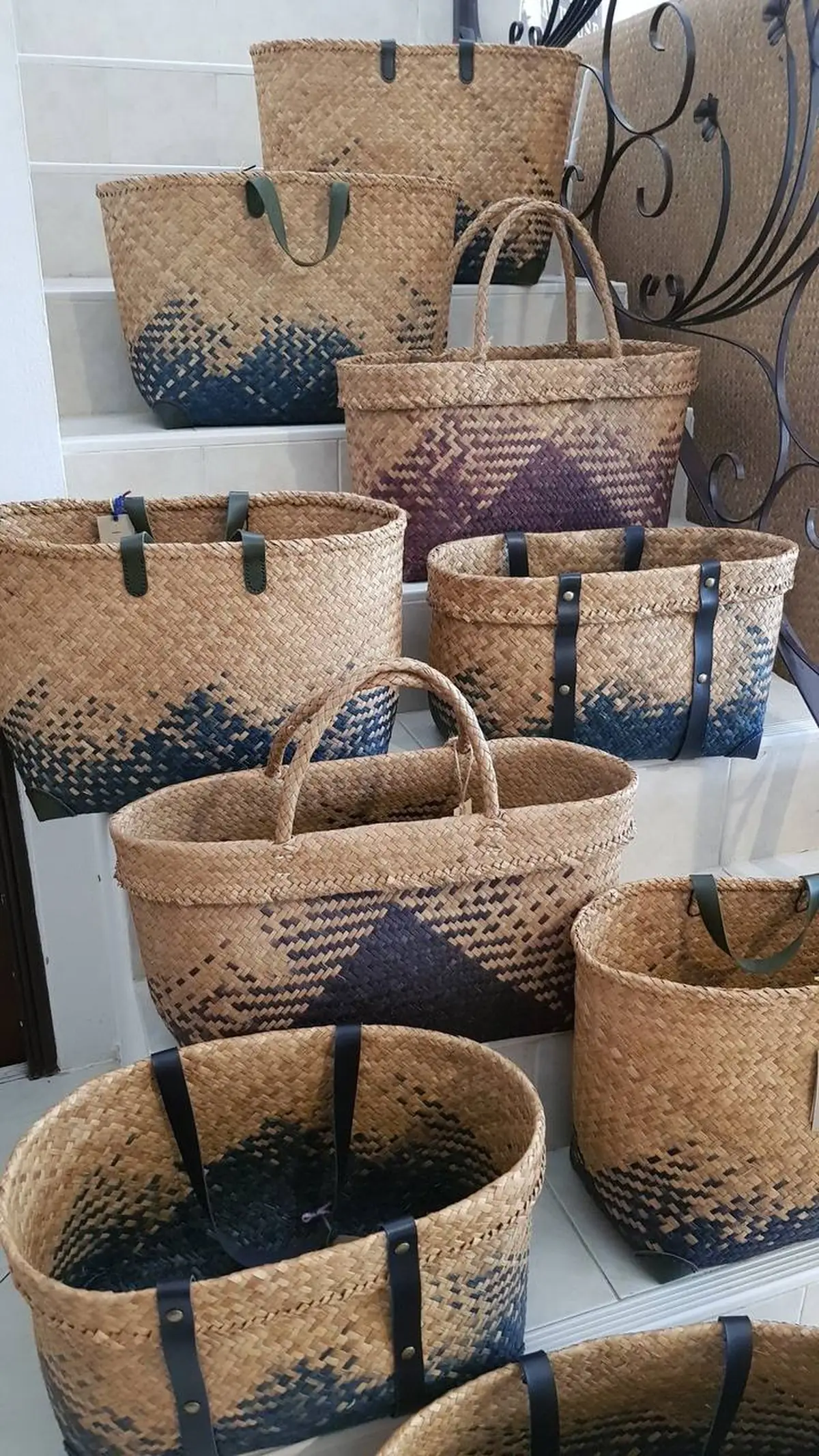 سبد حصیری اشپرخانه