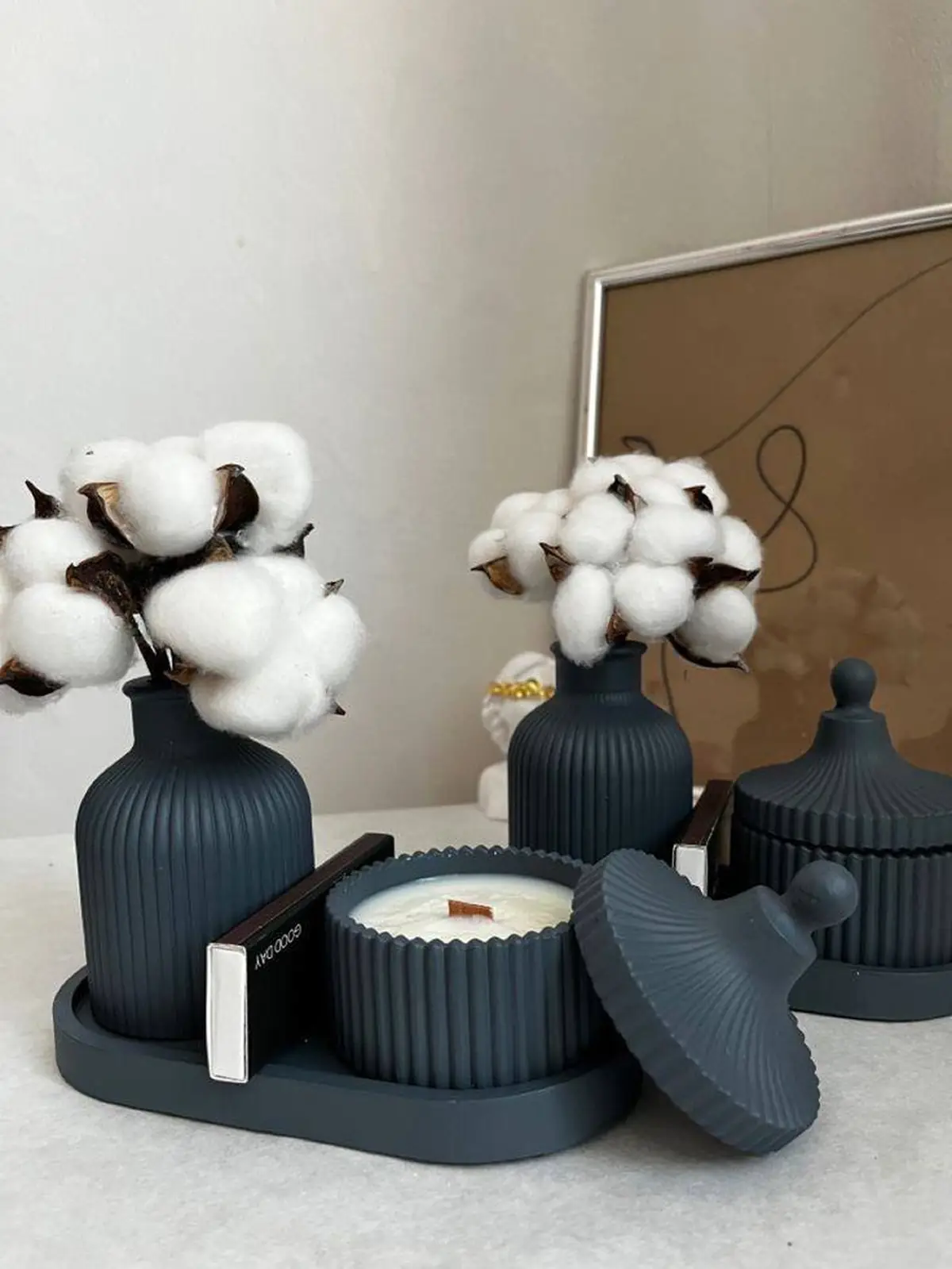 شمع دکوری تزیینی ساده