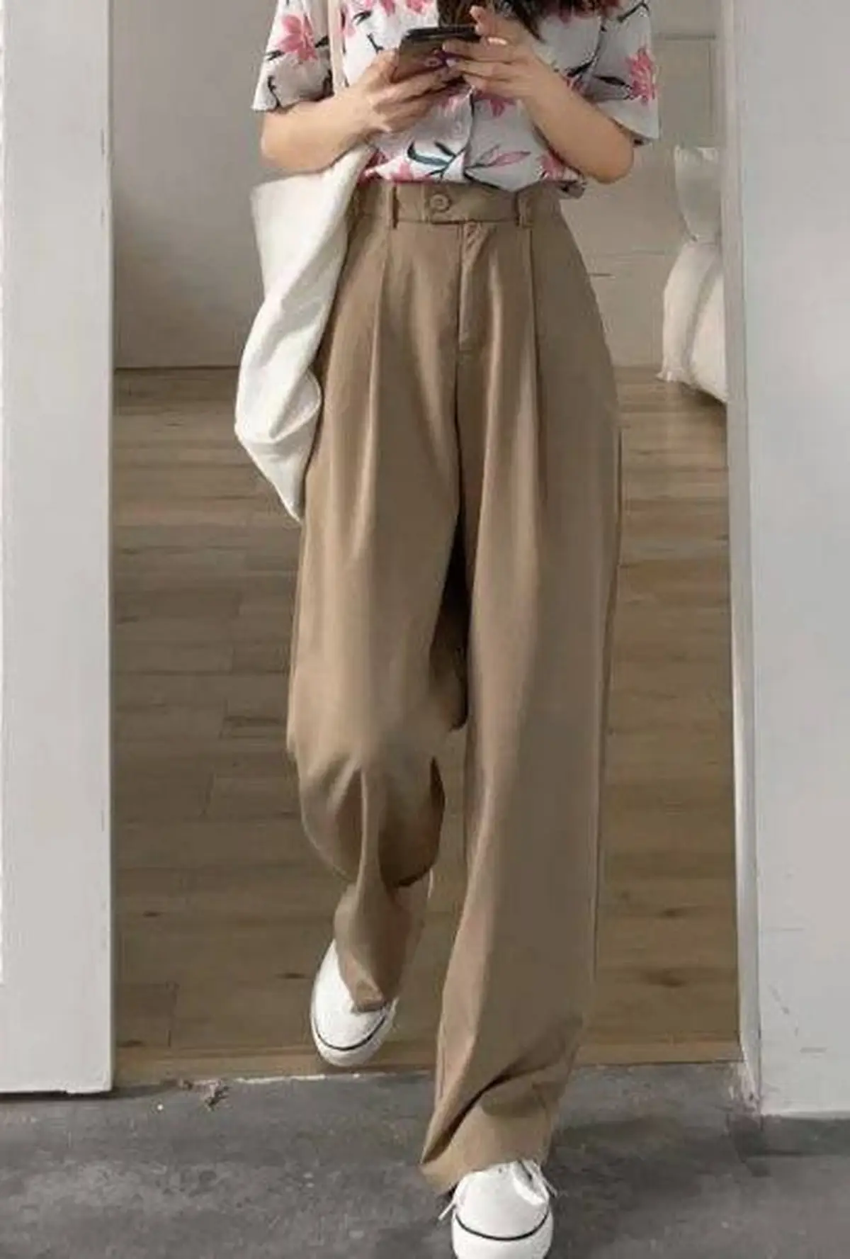 شلوار پارچه ای زنانه