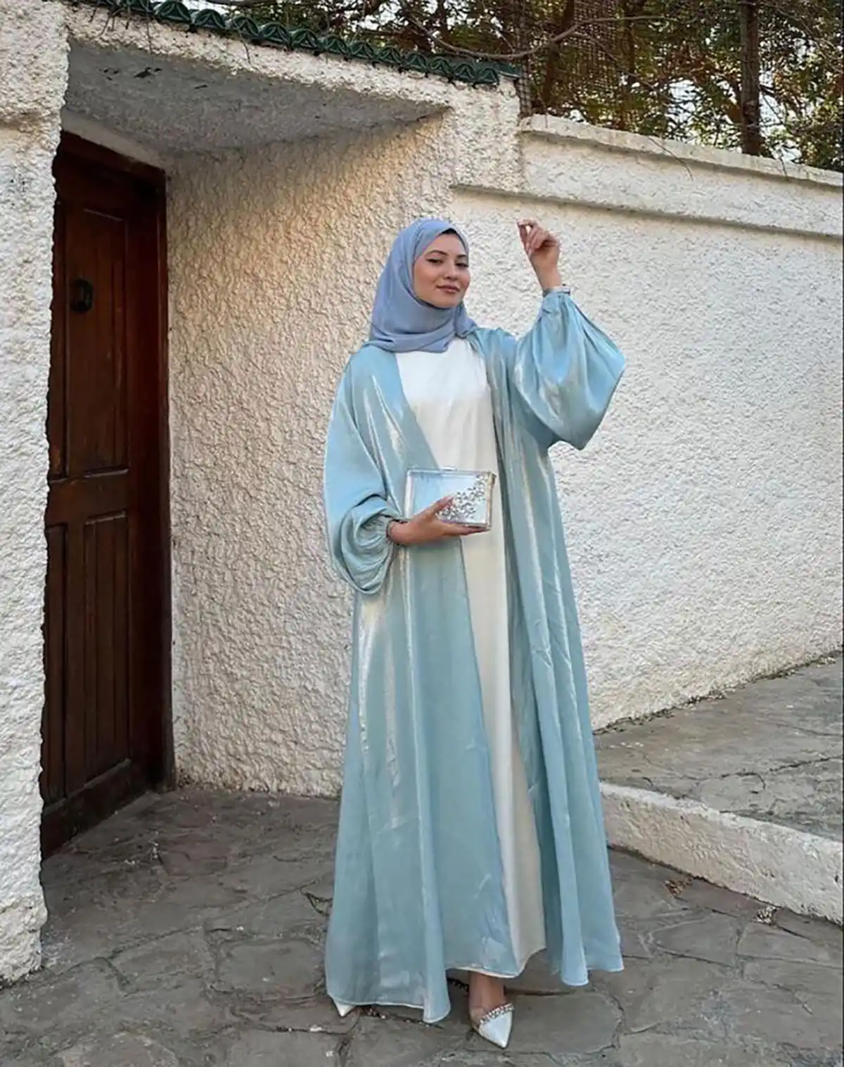 مانتو عبایی ساده 