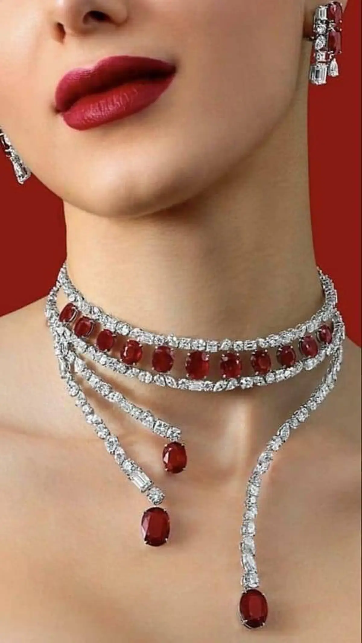 گوشواره جواهر 