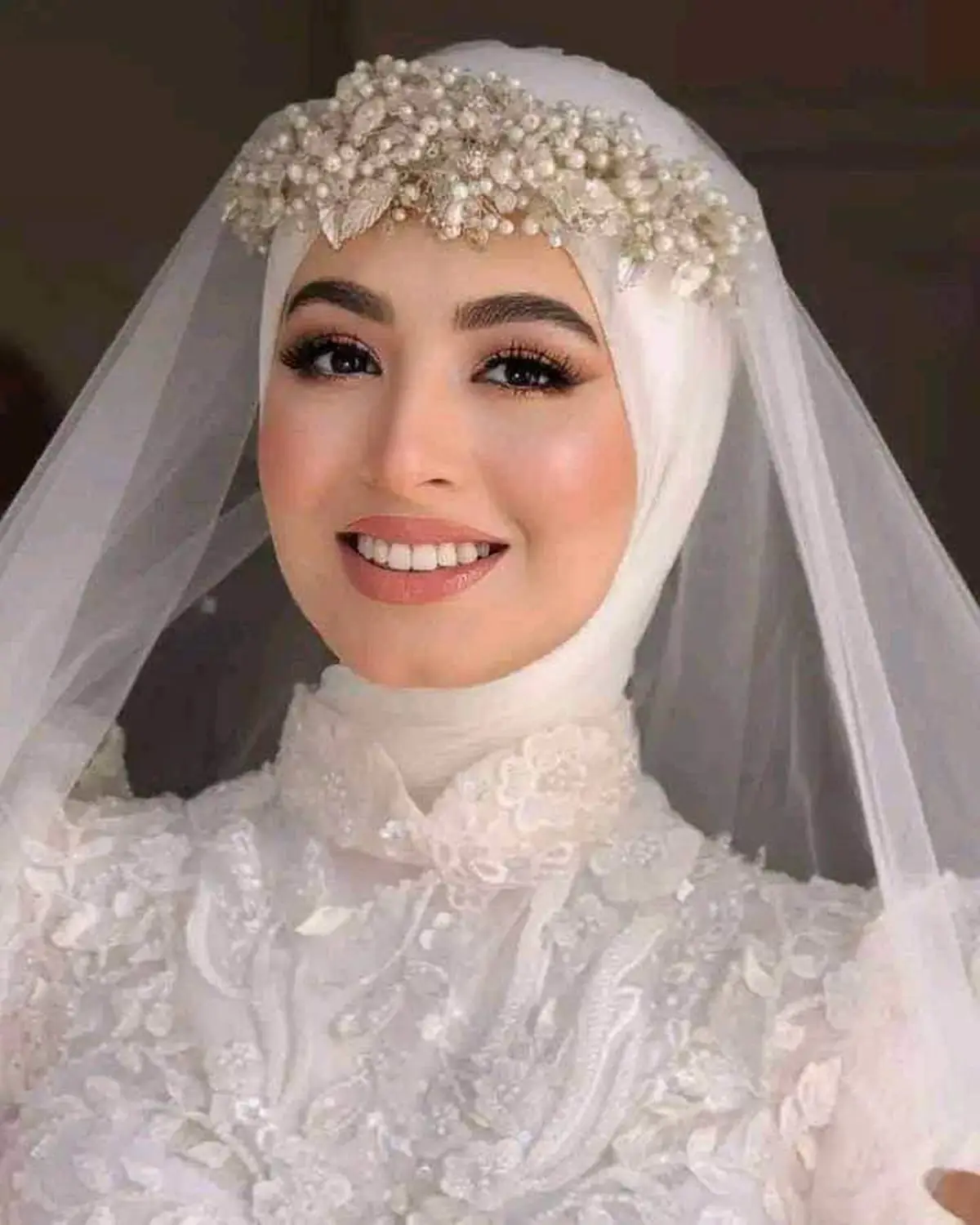 لباس عروس باحجاب 