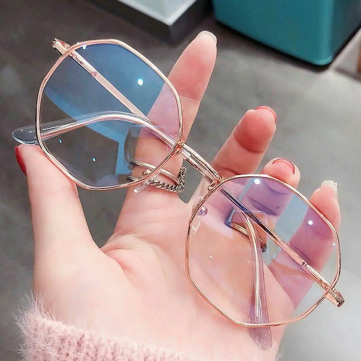 مدل عینک طبی دخترانه 