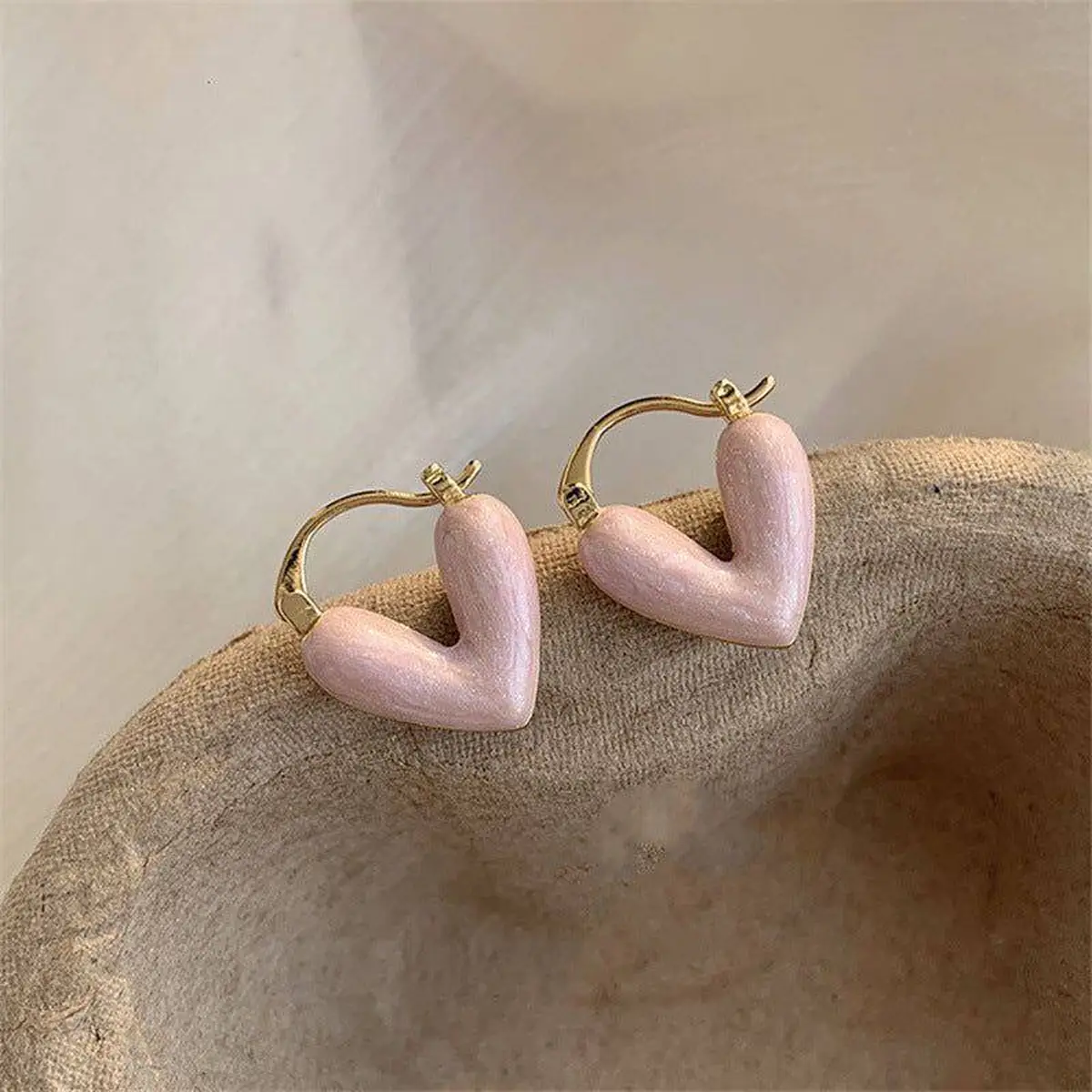 گوشواره قلبی اویز