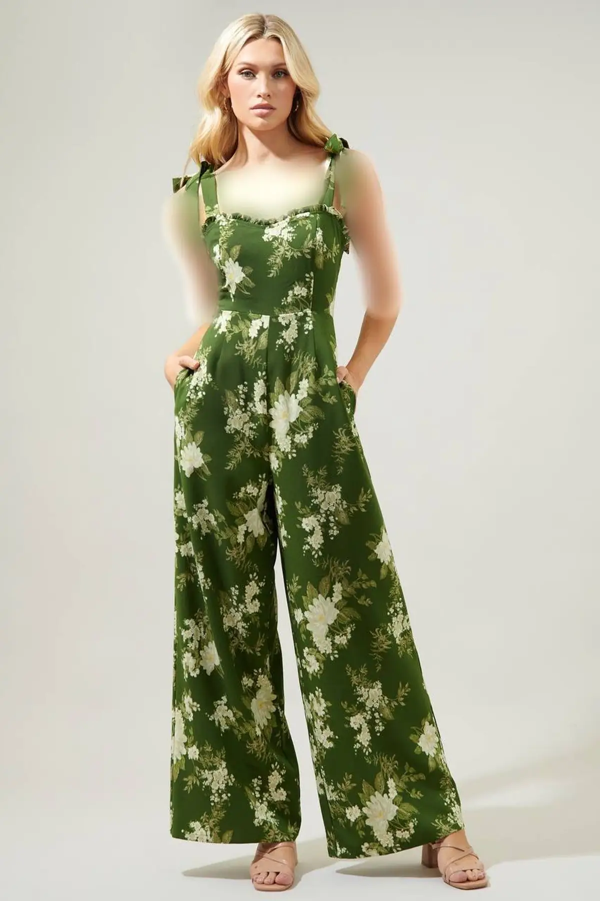 مدل سرهمی دخترانه نخی گلدار 