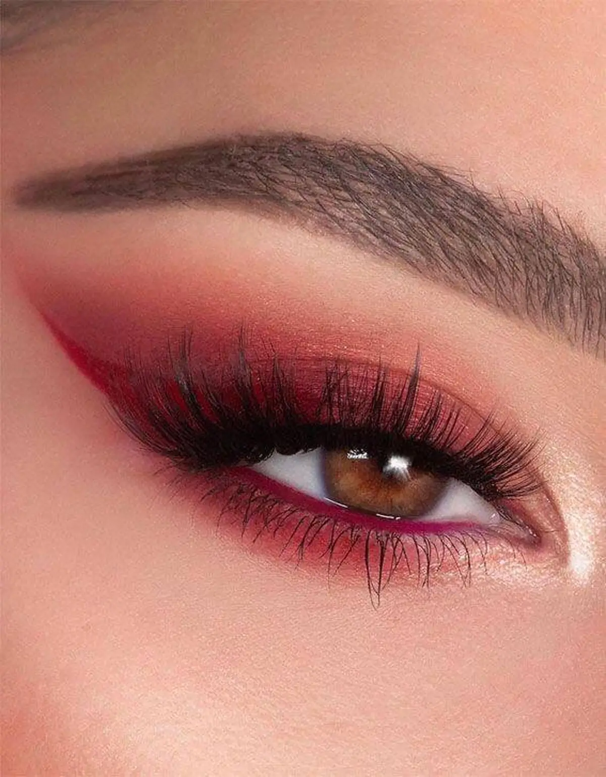 سایه چشم قرمز اکلیلی 