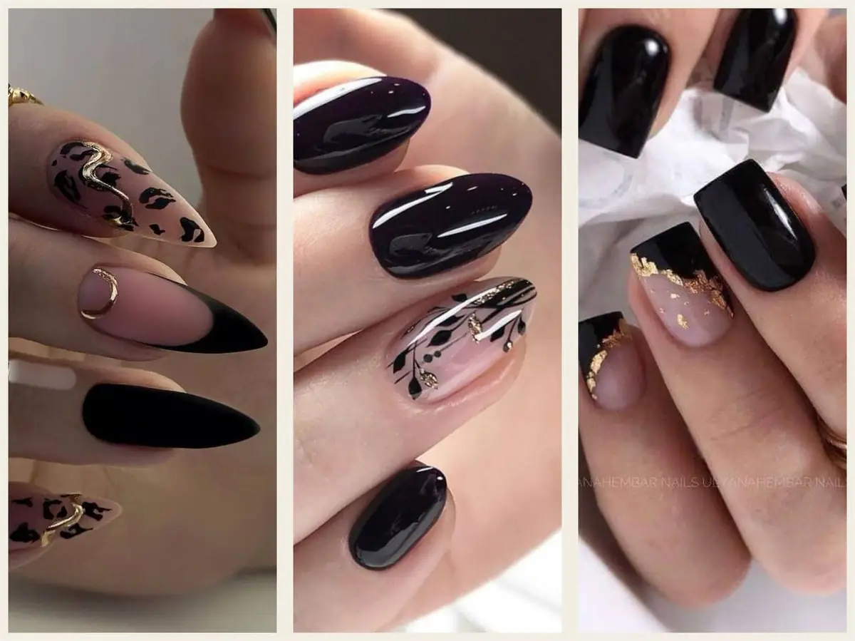 ژلیش ناخن مشکی جذاب