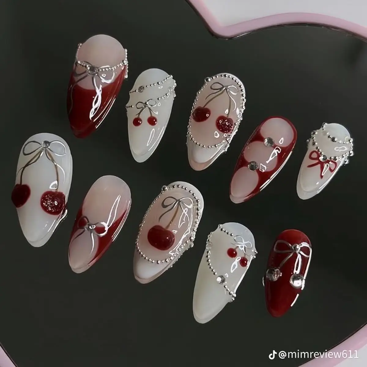 طرح ناخن برجسته فانتزی