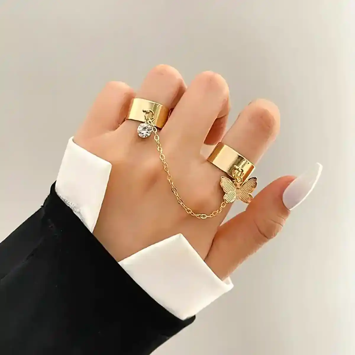 انگشتر زنجیری گوچی 
