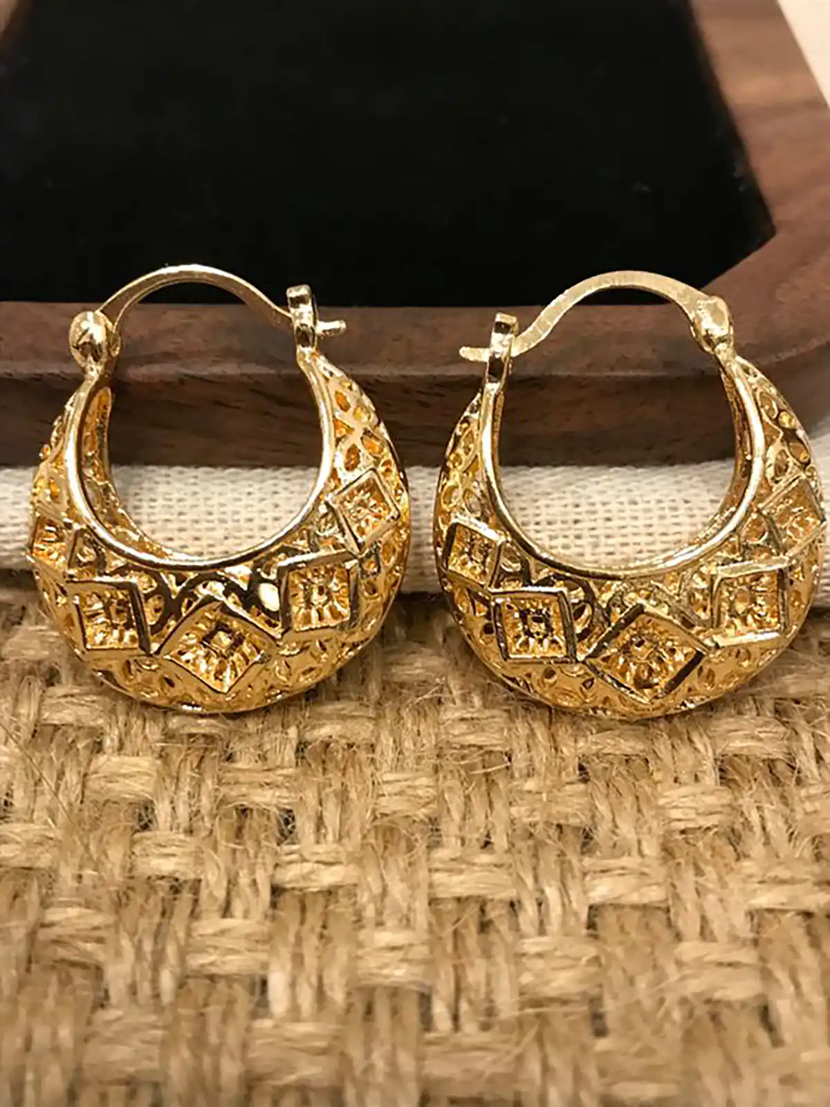 گوشواره هندی طلا