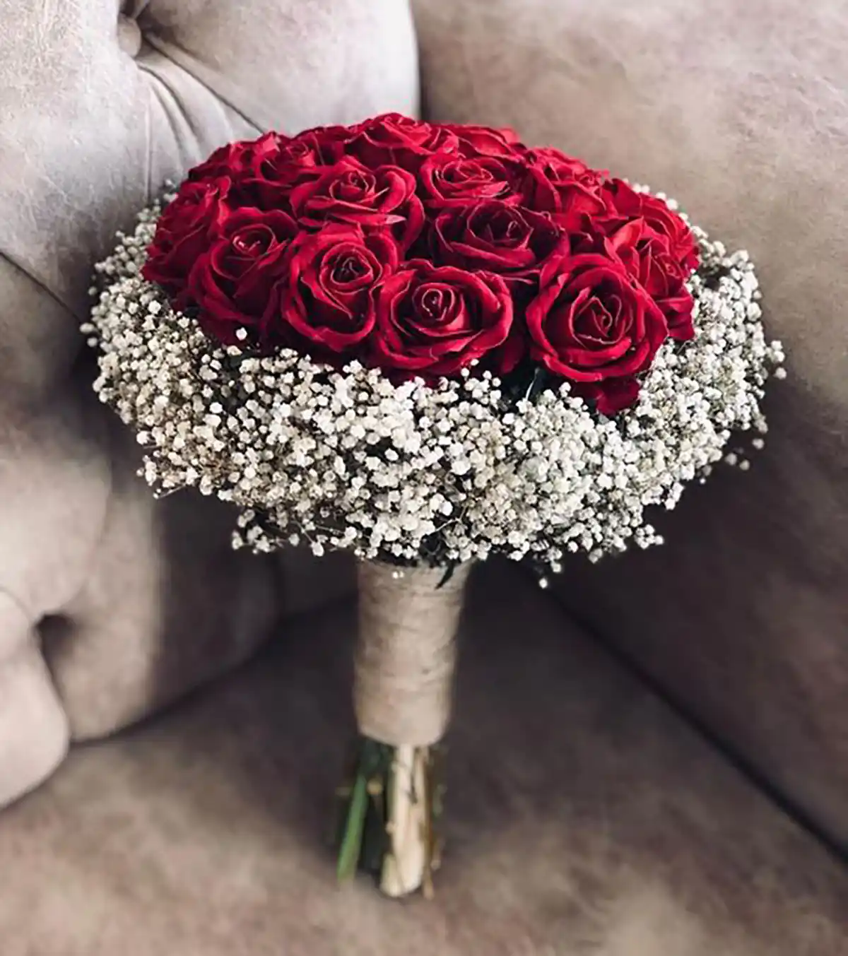 دسته گل عروس اروپایی در اینستاگرام