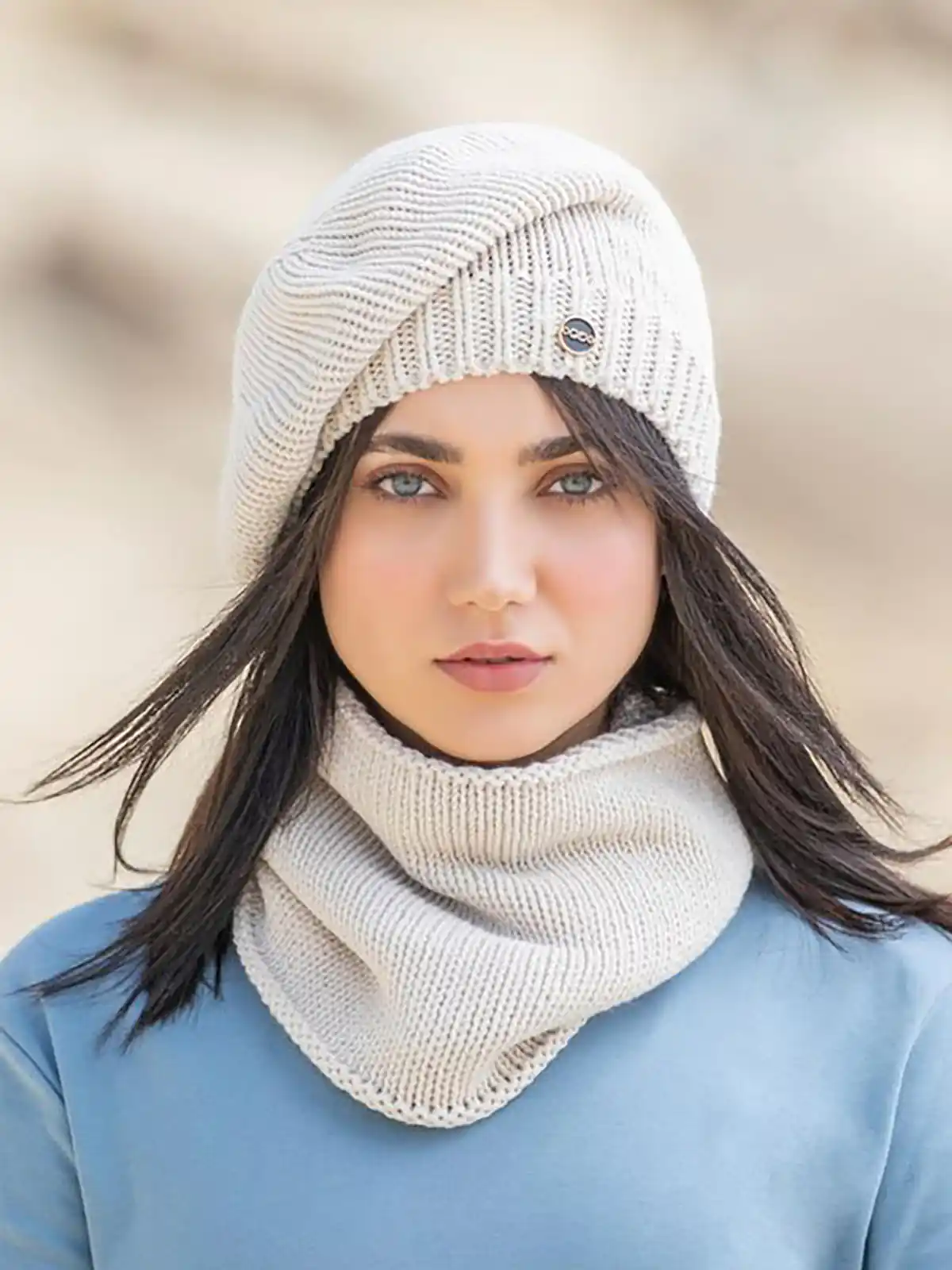 شال رینگی قلاب بافی