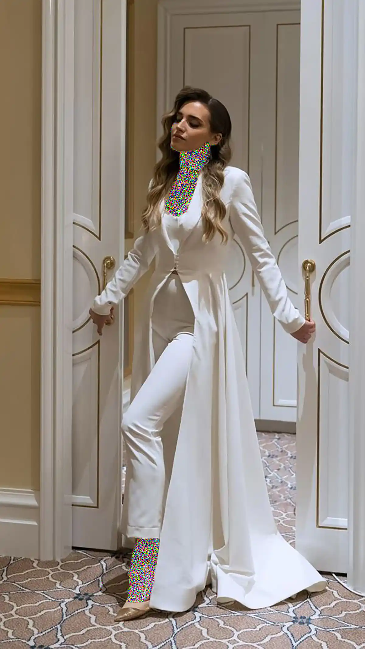 کت سفید مجلسی