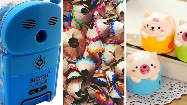 مداد تراش بچه گانه | خلاقانه‌ترین مدل‌های مداد تراش فانتزی + عکس های دیدنی