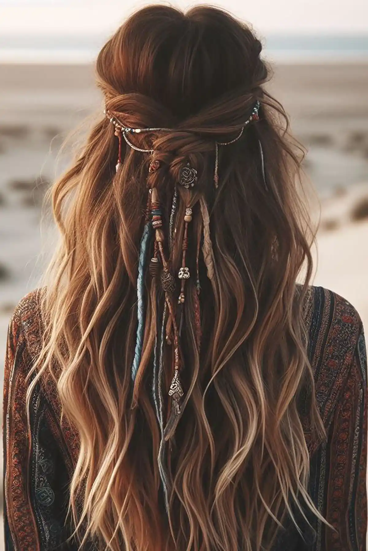 ریسه مو رنگی 