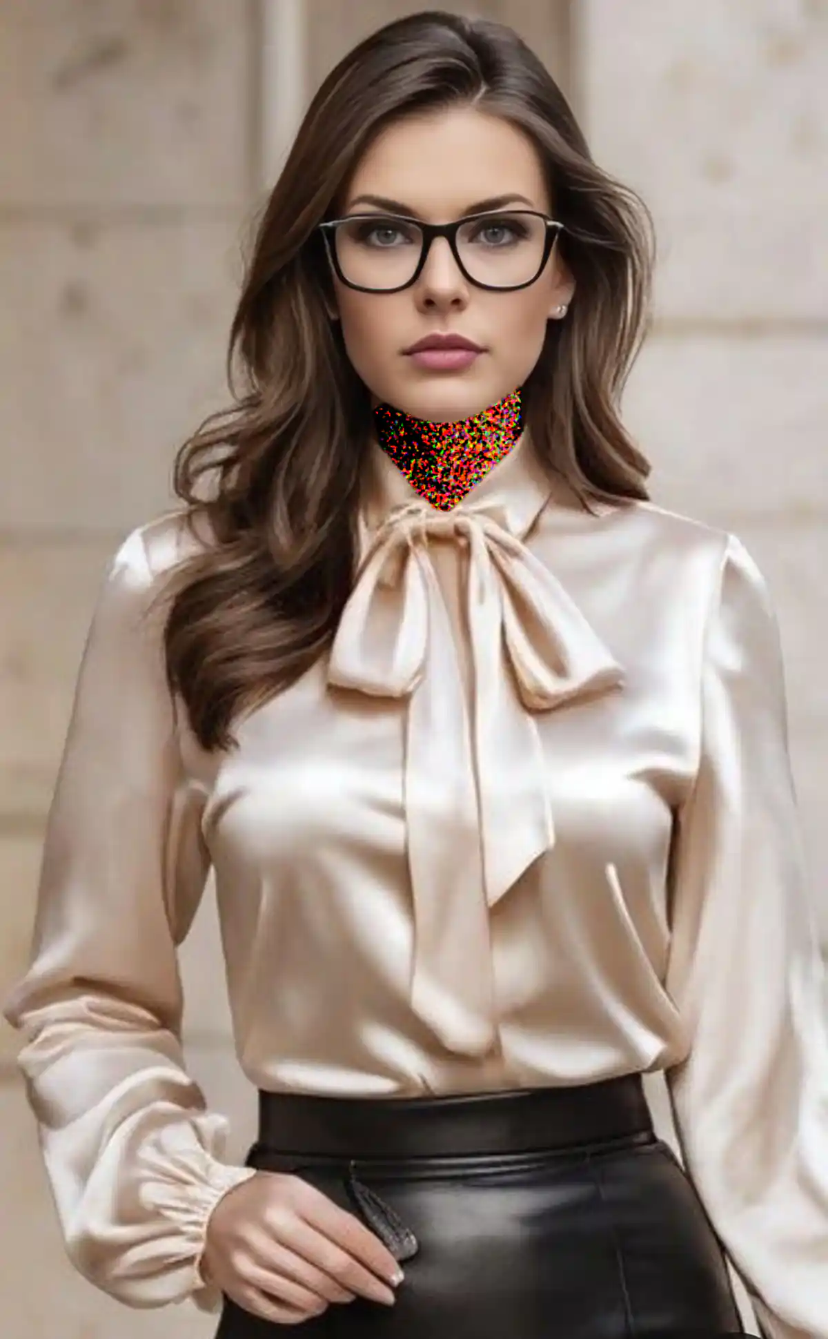 شومیز ساتن شیک