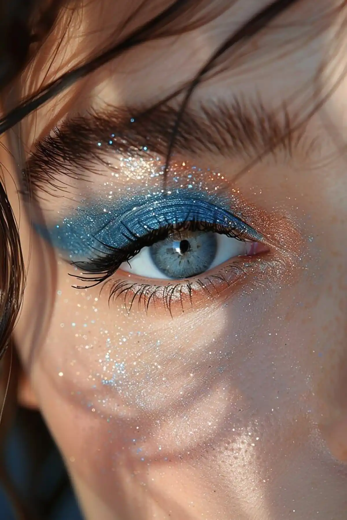 عکس سایه چشم اکلیلی دخترانه