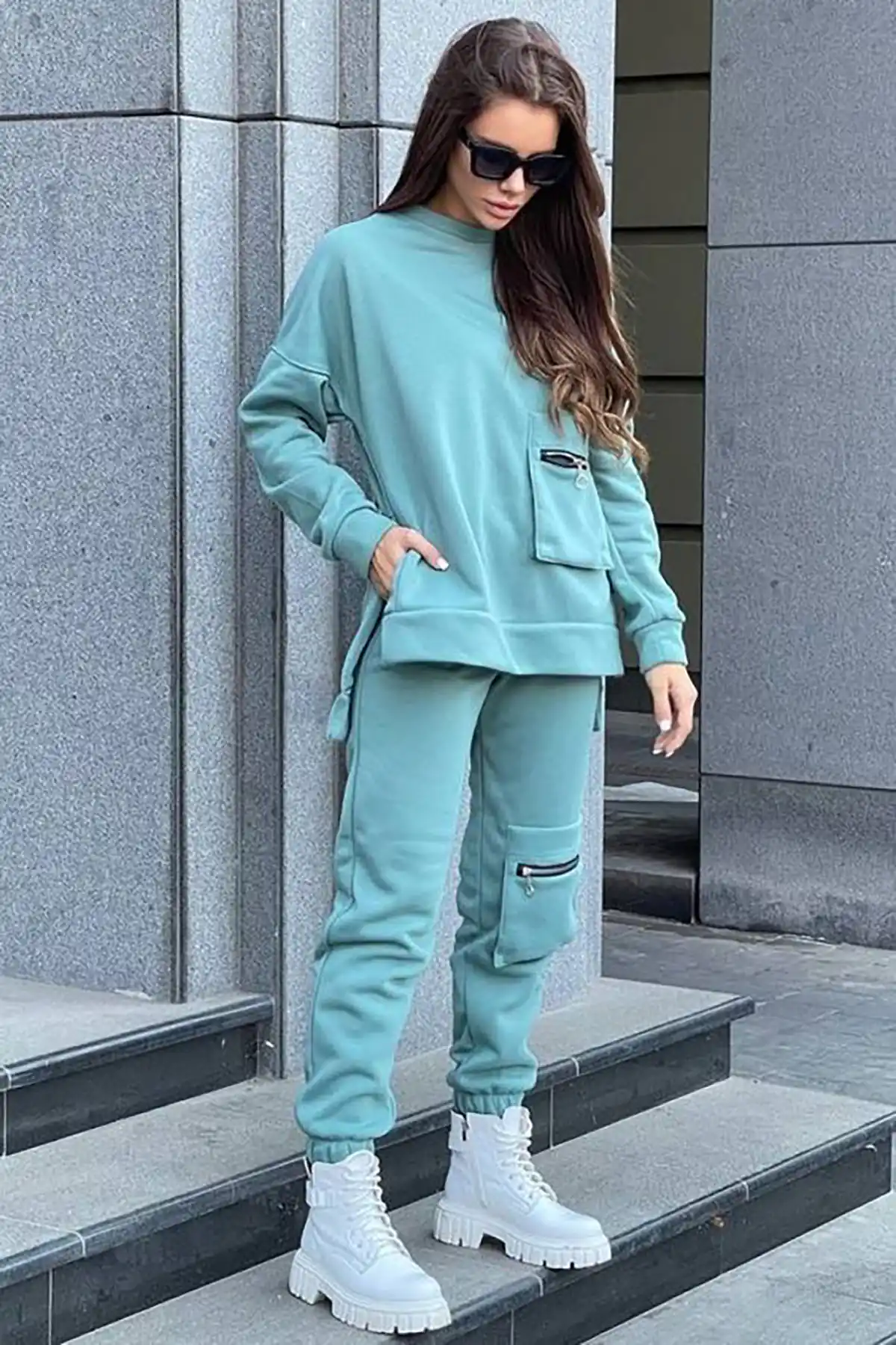 ست هودی و شلوار زنانه 