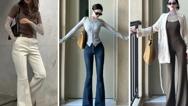 ایده‌هایی برای شلوار بوت کات جدید | شلوار بوت کات با چی ست میشه + گالری تصاویر