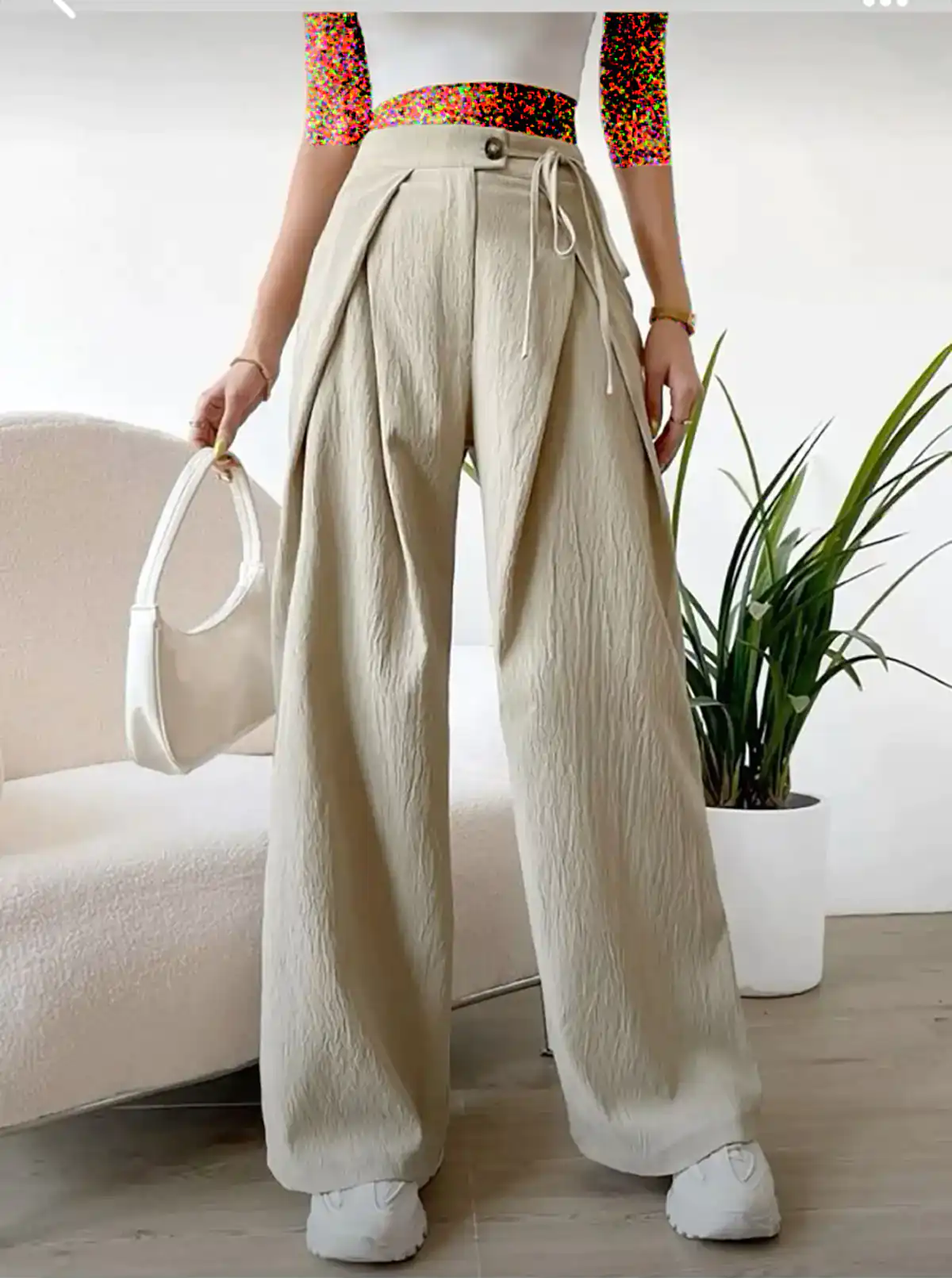 شلوار پارچه ای خاص و لاکچری