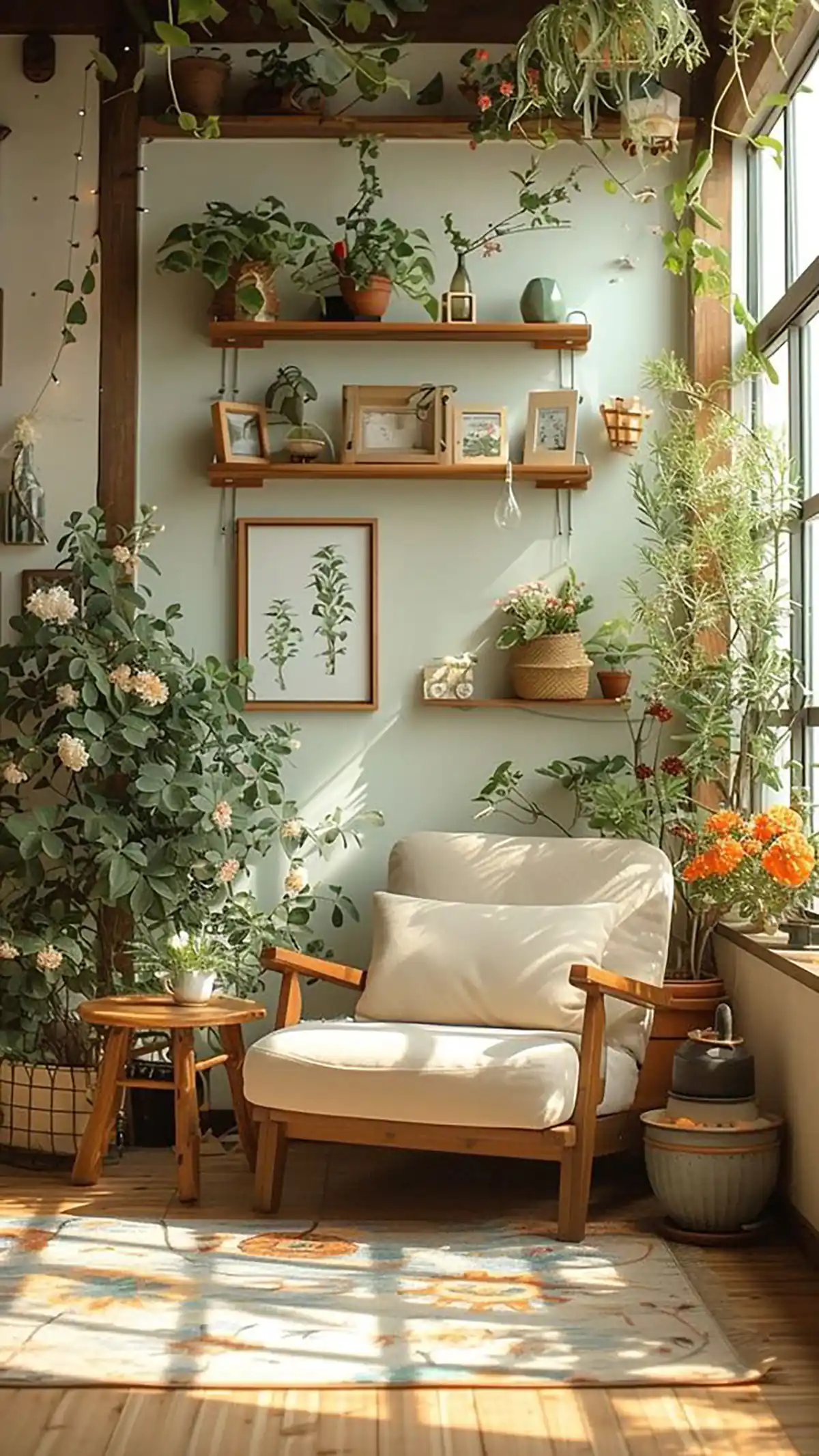 استند گل چوبی جدید