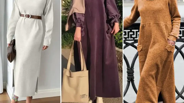 بهترین مدل‌های بافت بلند دخترونه انتخابی شیک برای پاییز و زمستونتون