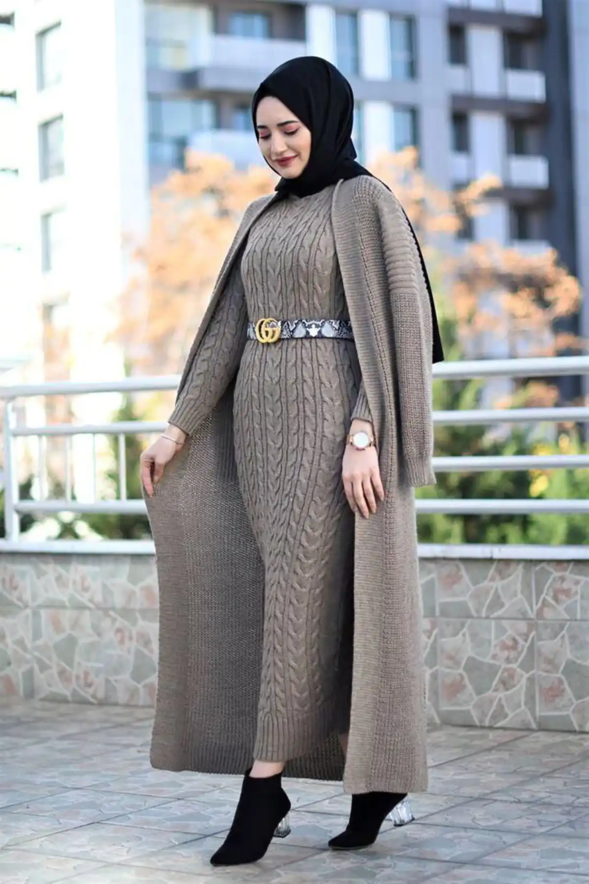 بافت بلند با کت