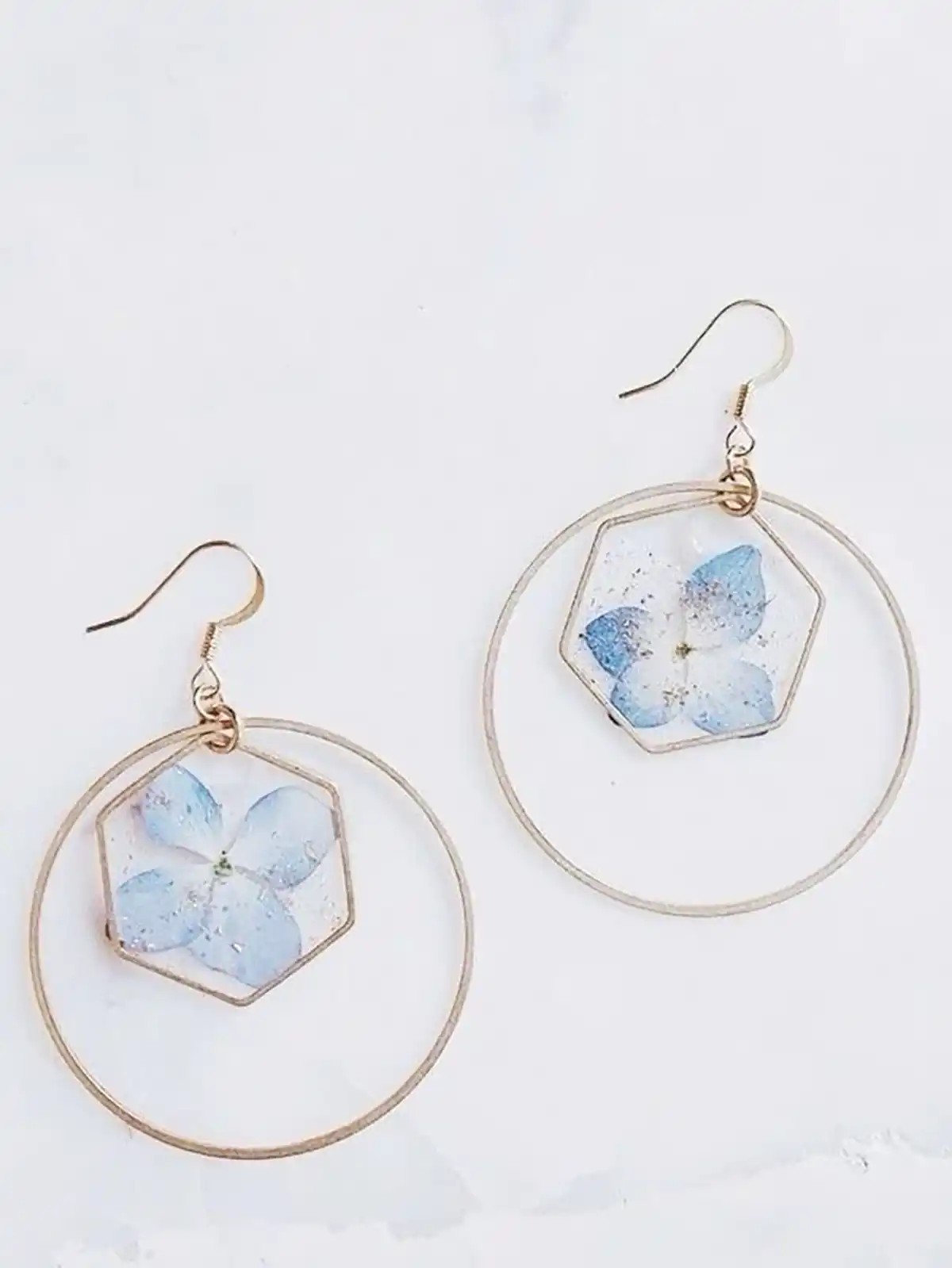 گوشواره حلقه ای گوی دار 