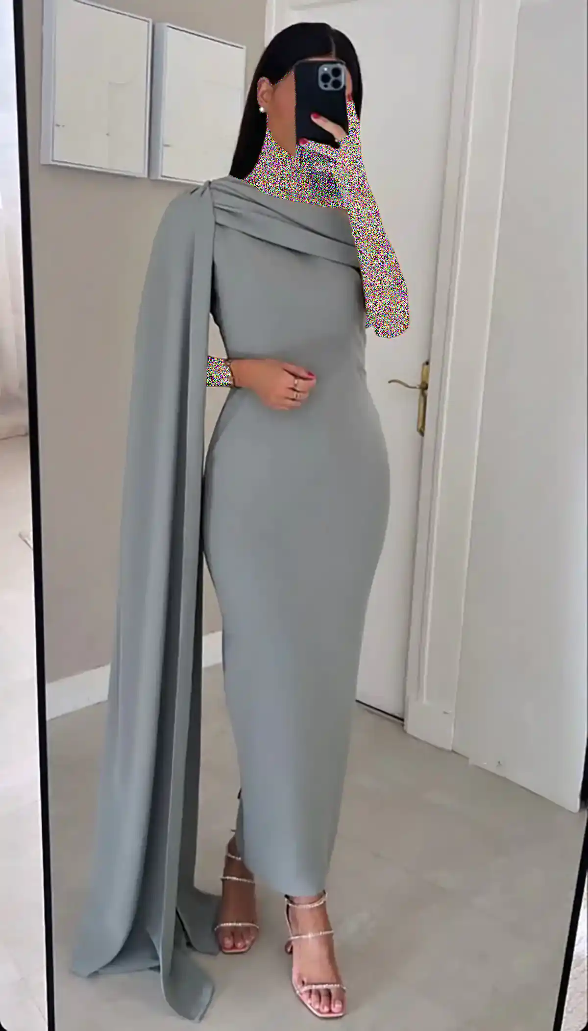 مدل لباس مجلسی شیک بلند
