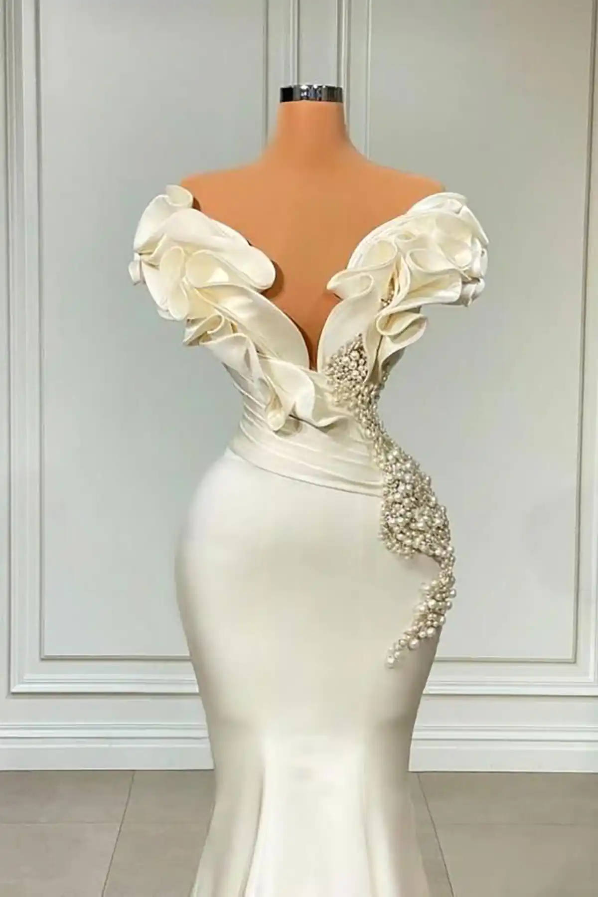 لباس عروس اروپایی ساده