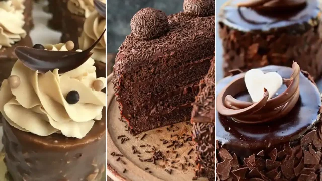 15 مدل کیک شکلاتی جدید و خوشمزه جهت ایده برای تولد