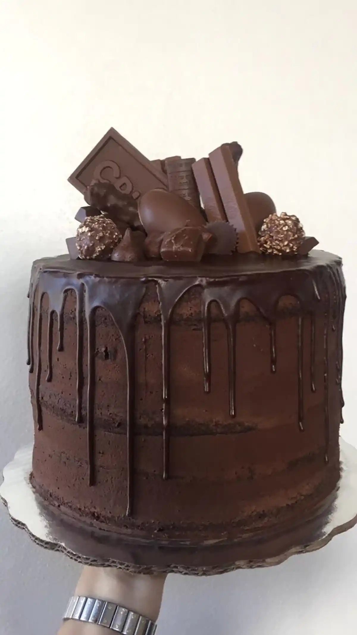 مدل کیک شکلاتی برای تولد