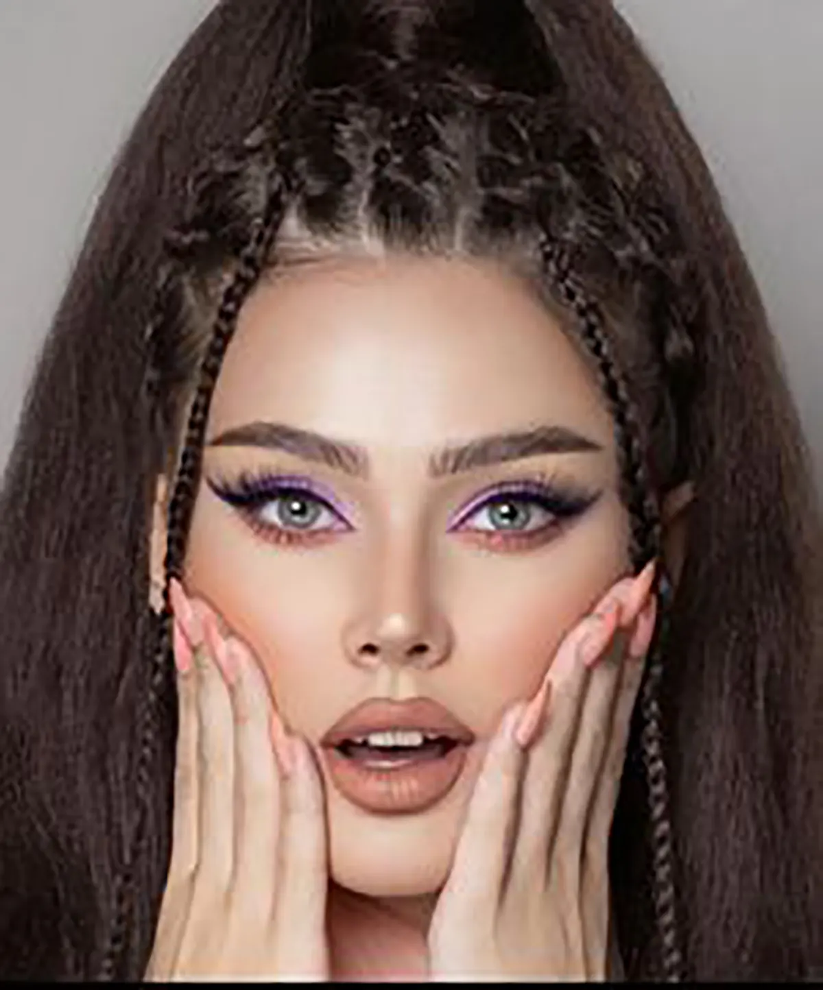 میکاپ صورت جدید زنانه 2024