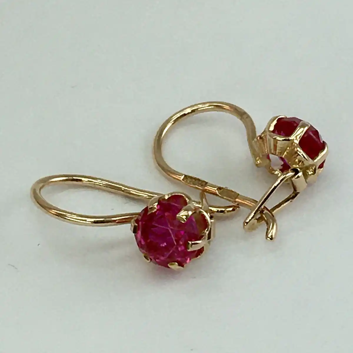 گوشواره حلقه ای آویزدار 