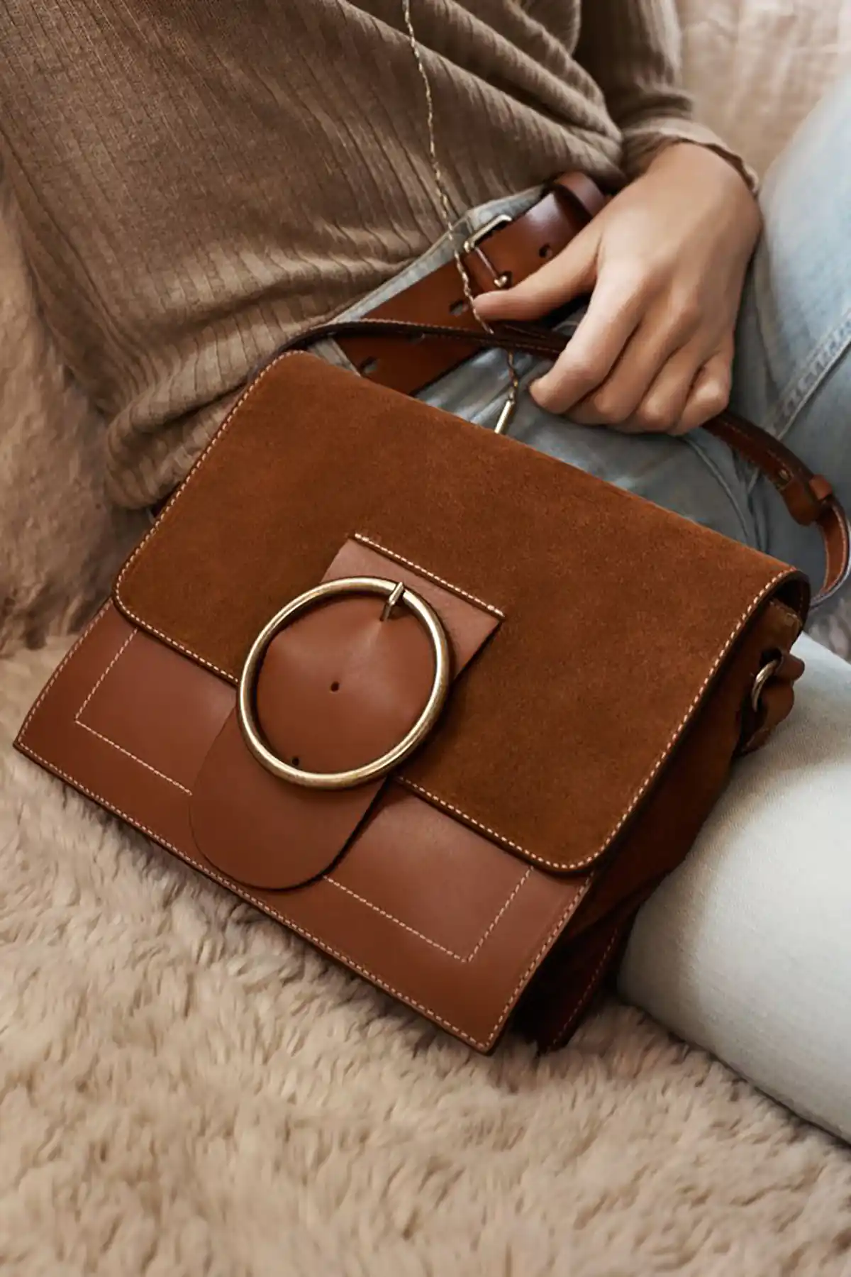 کیف قهوه ای مردانه