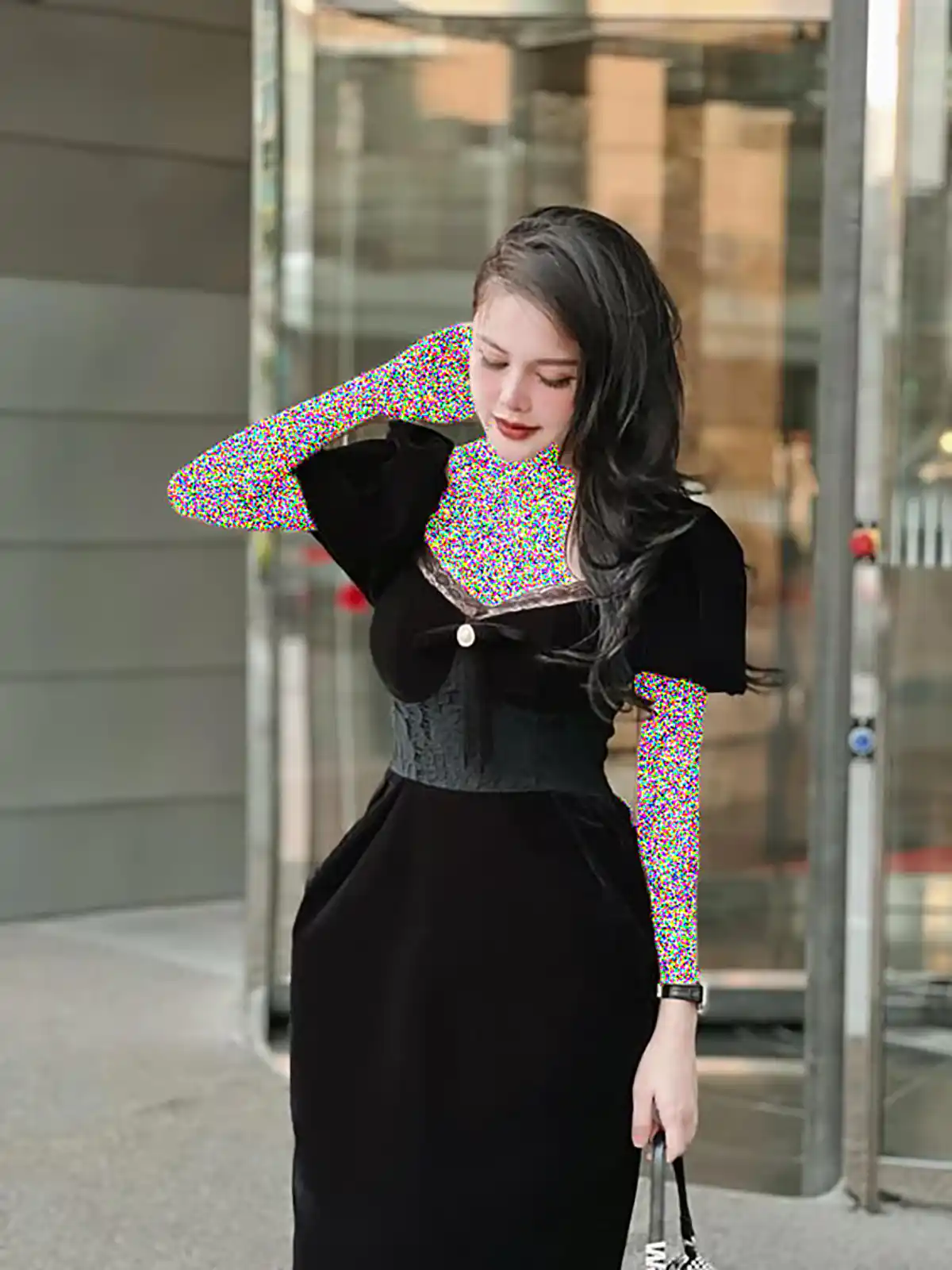 مدل لباس مجلسی ساده و شیک زنانه کوتاه 