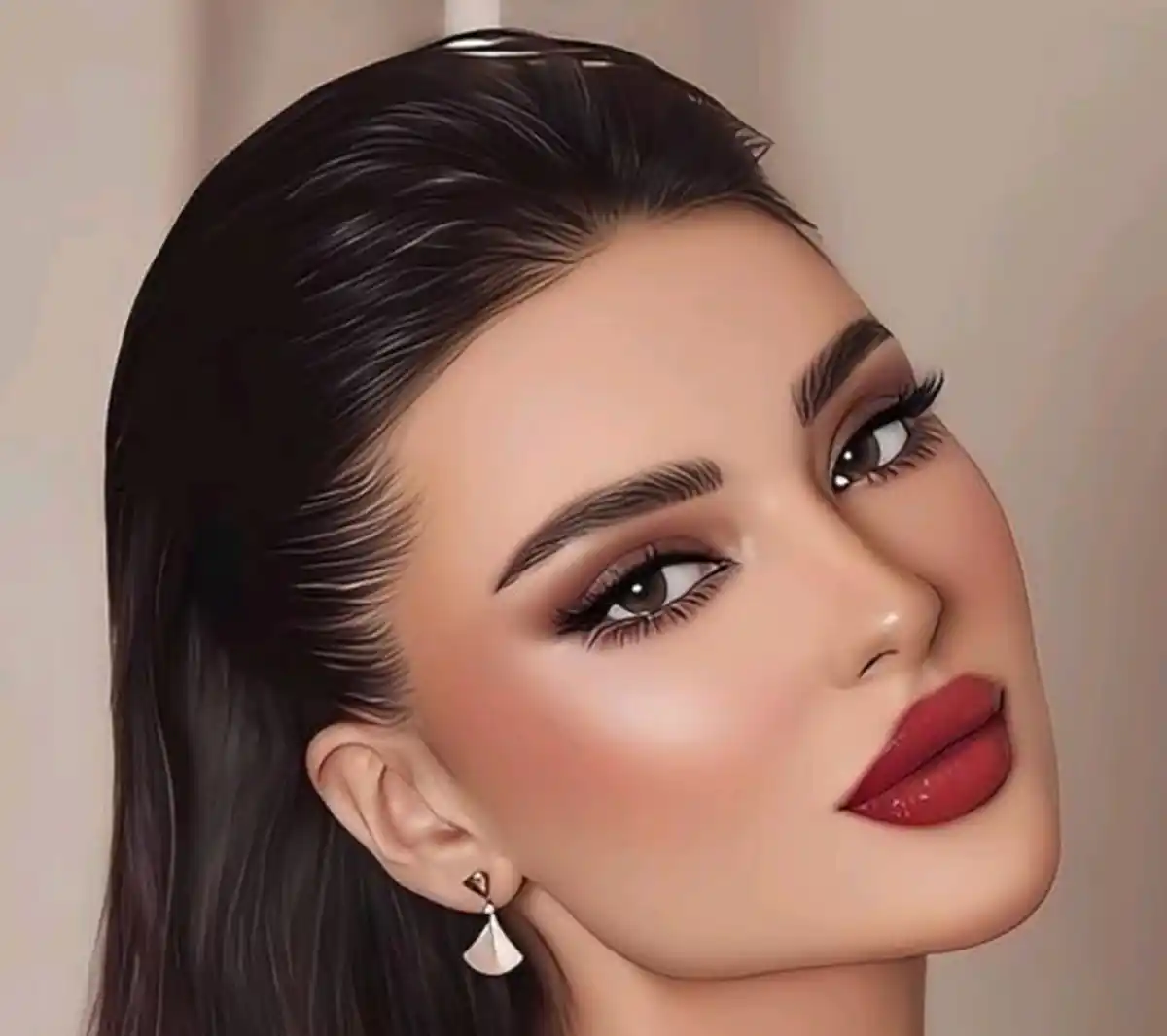 رژ لب قرمز خوشرنگ