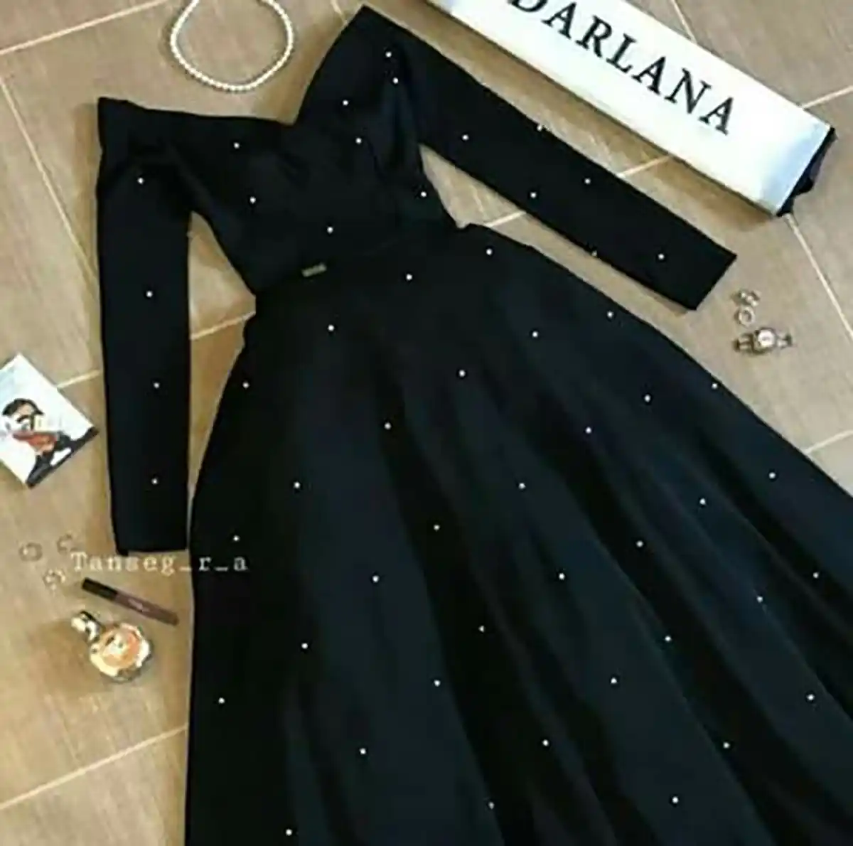 لباس مجلسی مرواریدی جدید