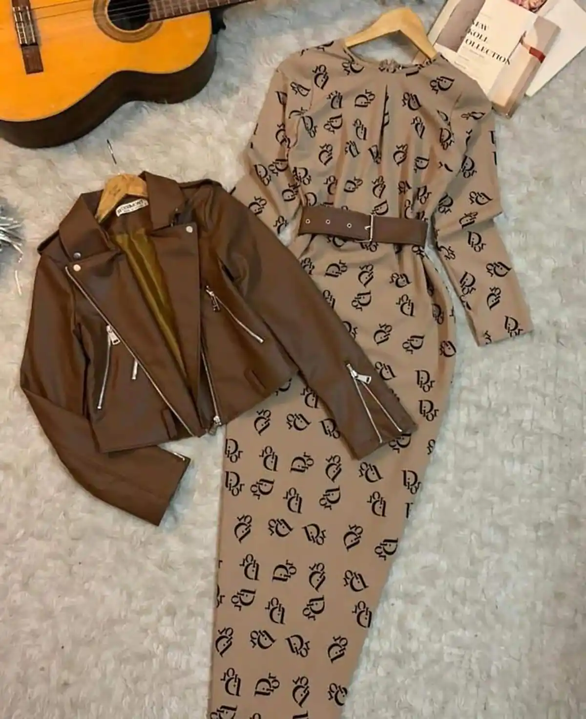 کت چرم کوتاه