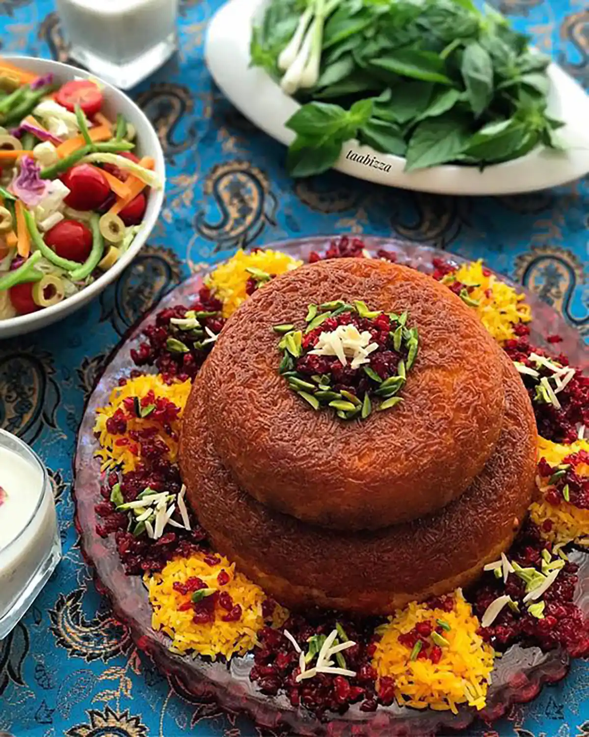 طرز تهیه ته چین مرغ در قابلمه