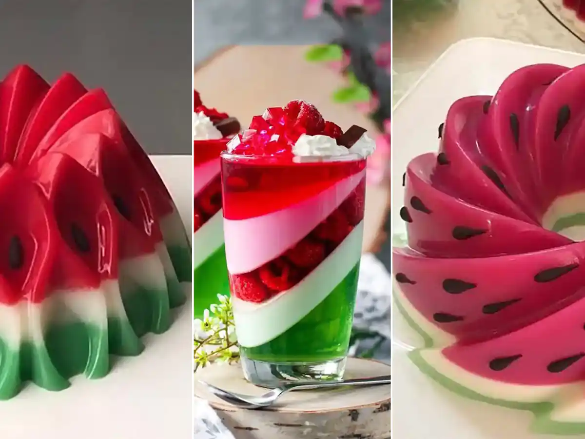 ژله شب یلدا برای مدرسه