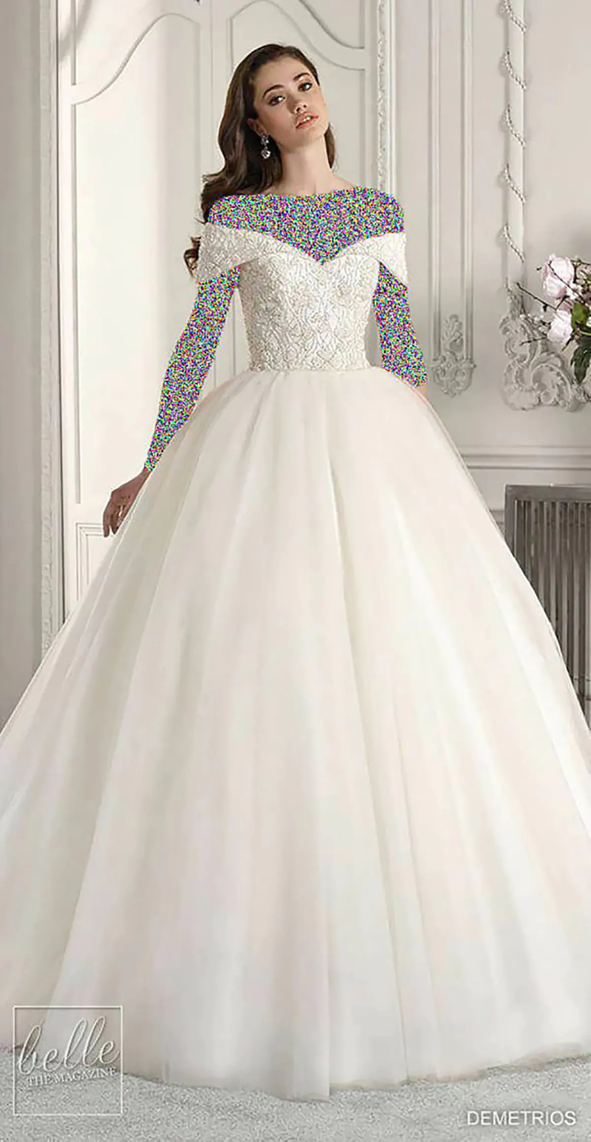 لباس عروس اروپایی