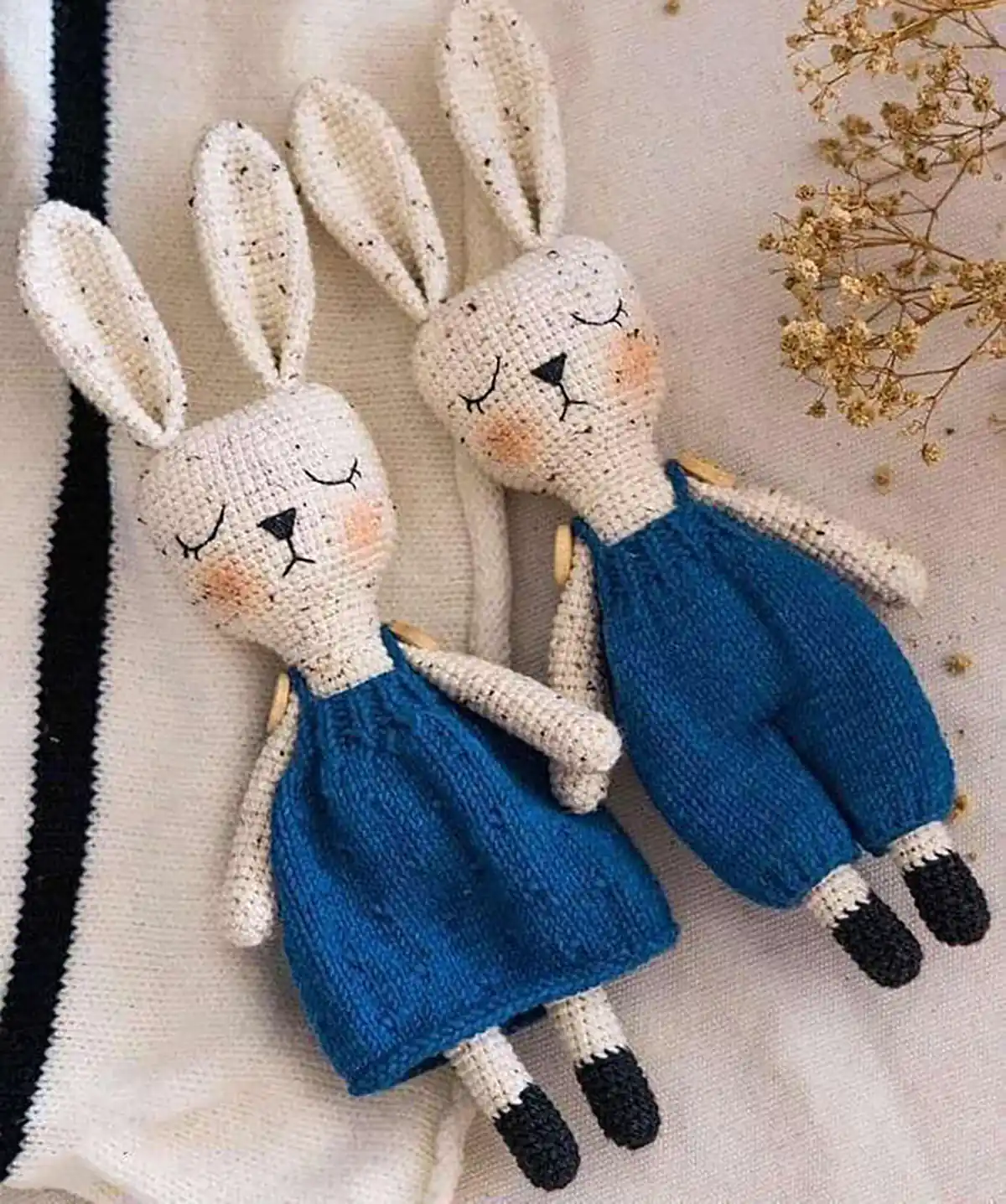 آموزش رج به رج عروسک قلاب بافی 