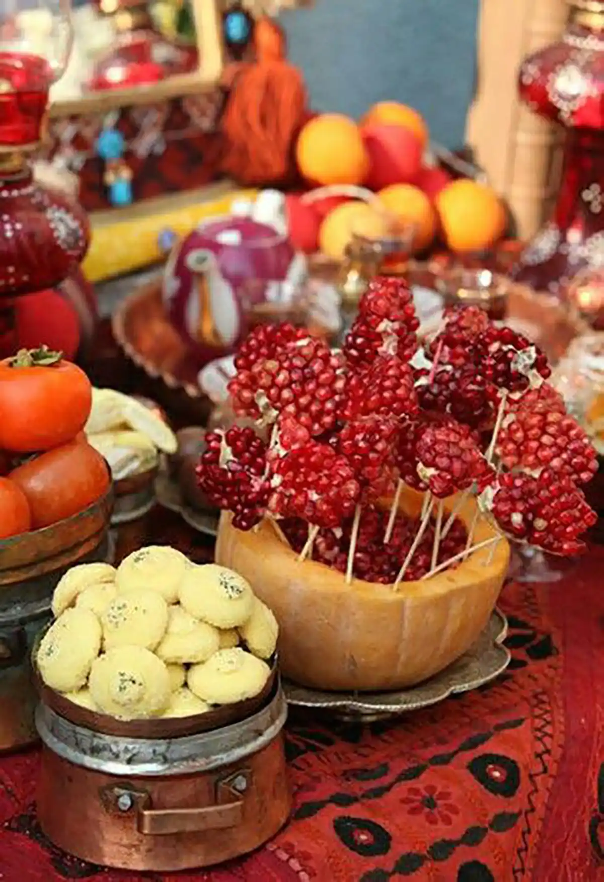 لیست وسایل شب یلدا برای مدرسه