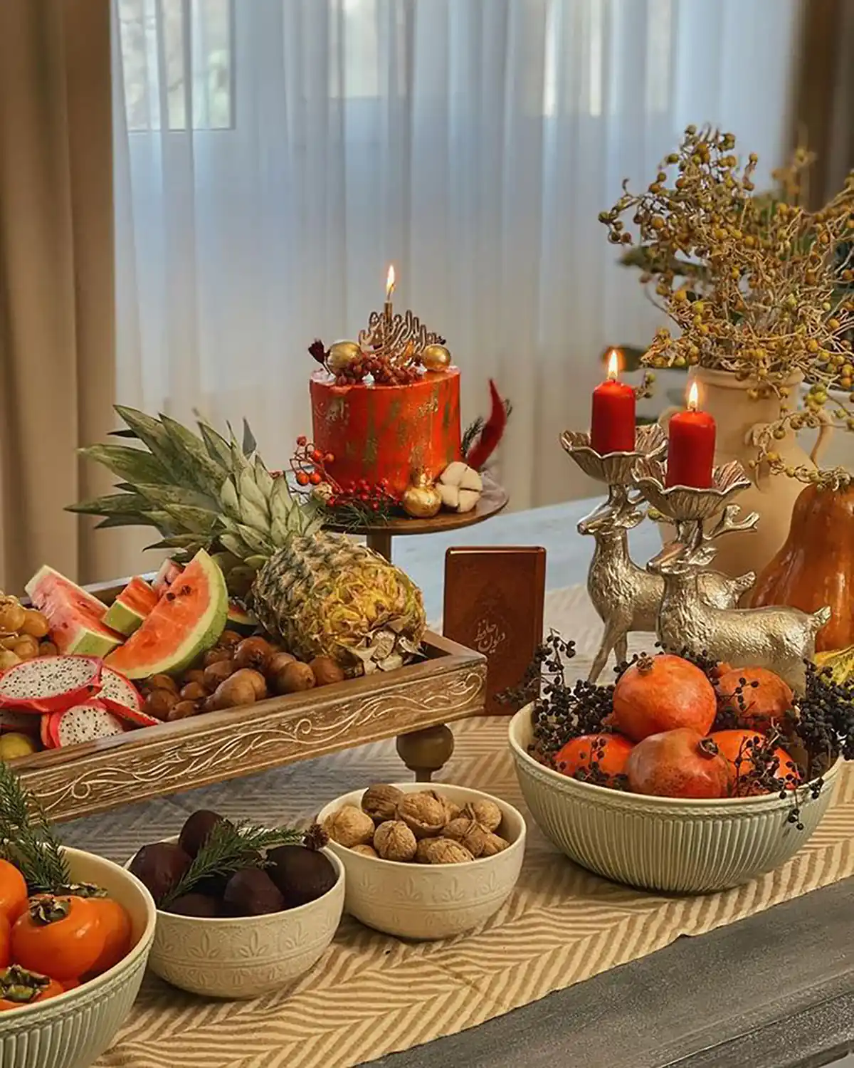 جدیدترین تزیینات شب یلدا